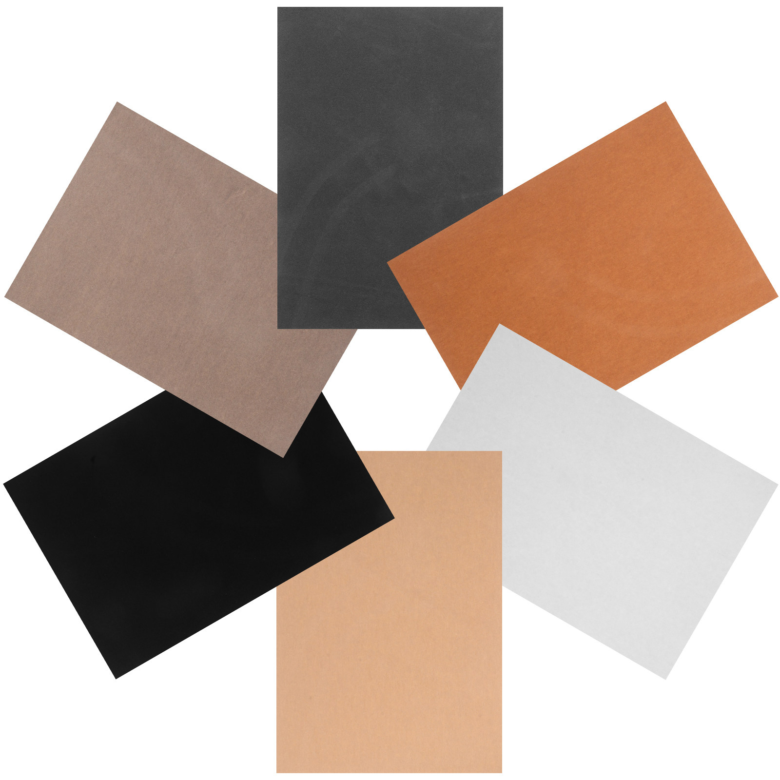 Sewing Textile Art - 6Pcs Colorful Self Adhesive Felt Sheets