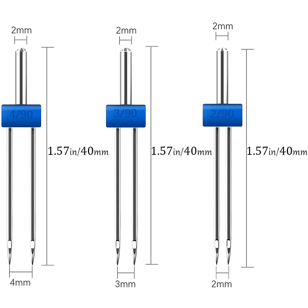 3PCS Sewing Double Twin Needle – обзор и цена Twin Needle Stretch
