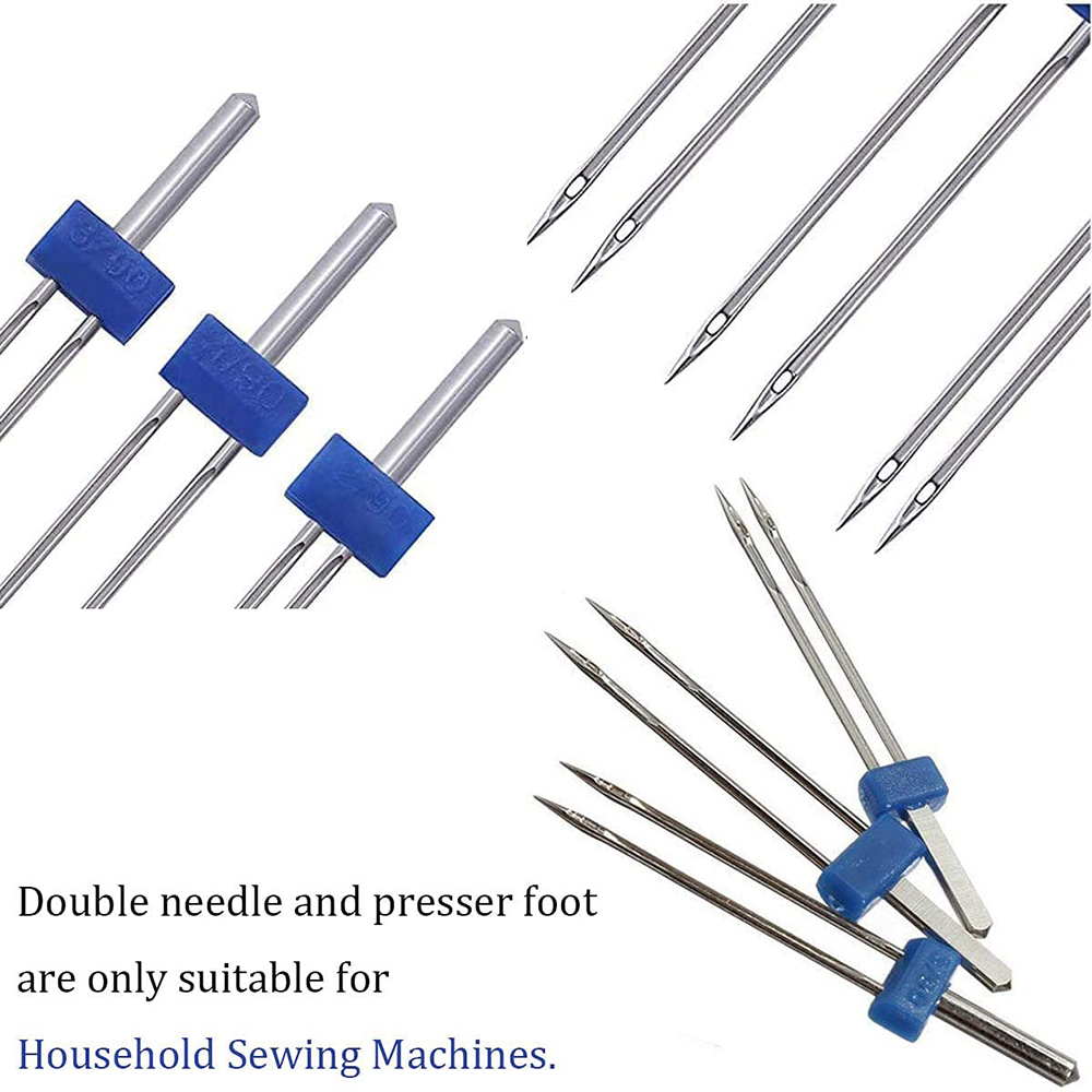 3PCS Sewing Double Twin Needle – обзор и цена Twin Needle Stretch