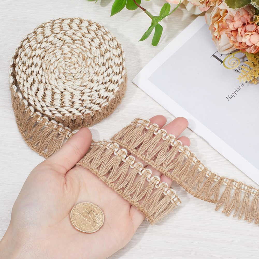 5 Meters Burlap Fringe Tassel  – обзор и цена Sewing Kit