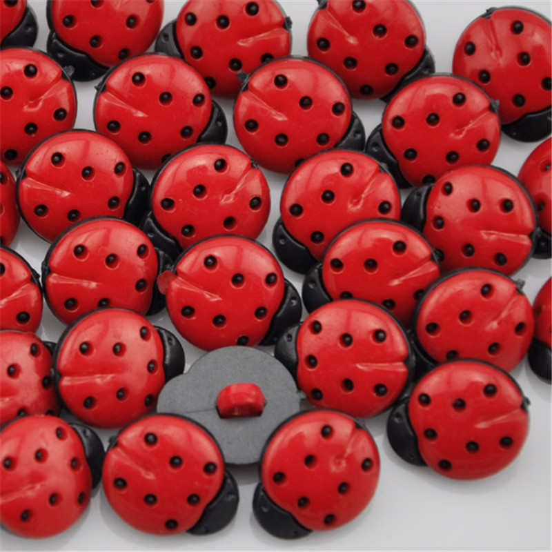 50/100Pcs Red ladybug DIY Kid' – обзор и цена Button Hole Cutter