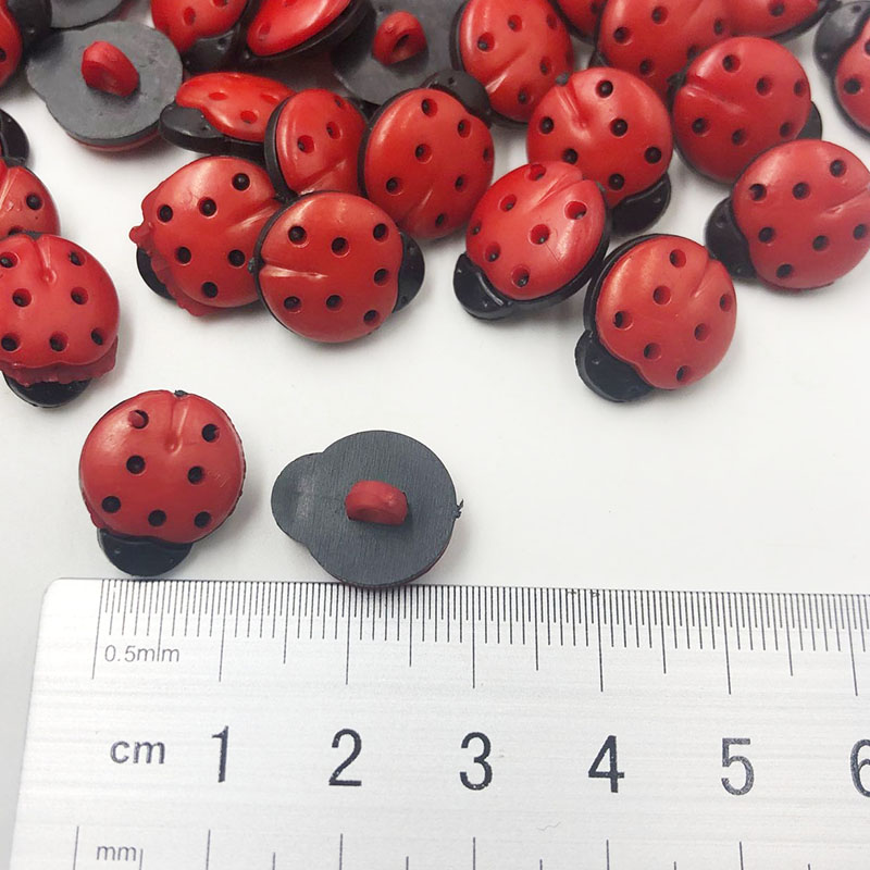 50/100Pcs Red ladybug DIY Kid' – обзор и цена Button Hole Cutter