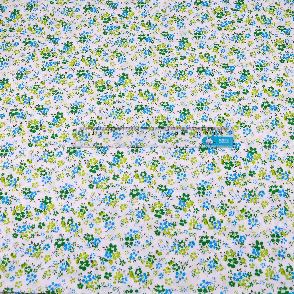 Teramila Small Flower Green Pl – обзор и цена Sewing Textile Art