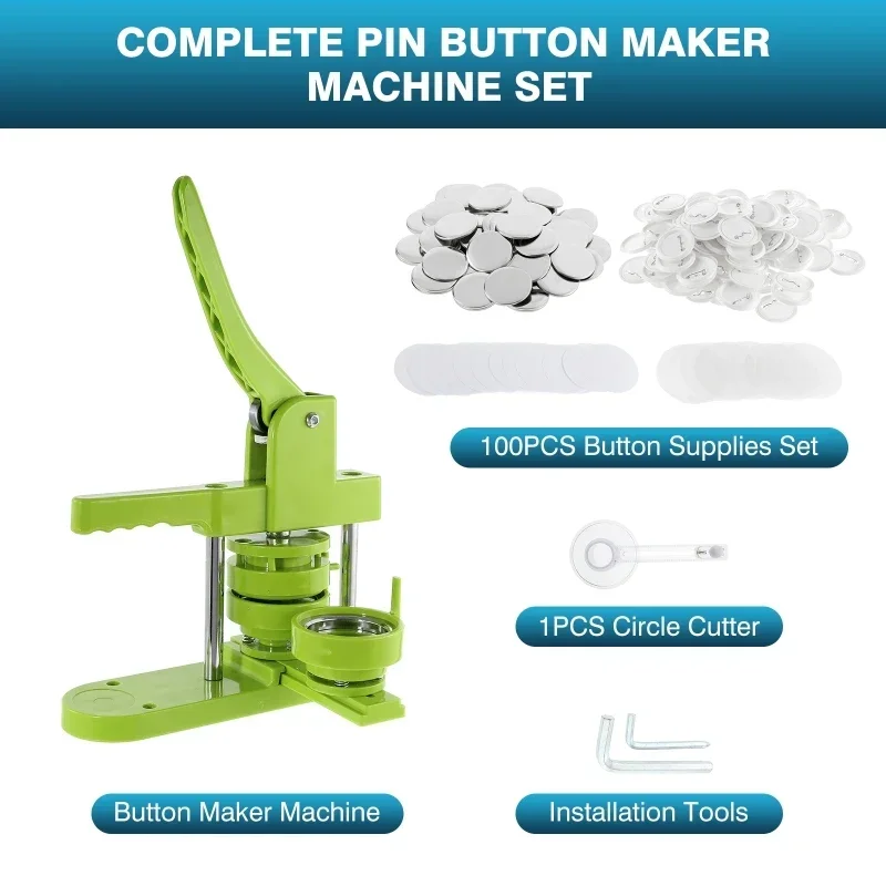 Badge Pin Button Maker Machine – обзор и цена Button Hole Cutter