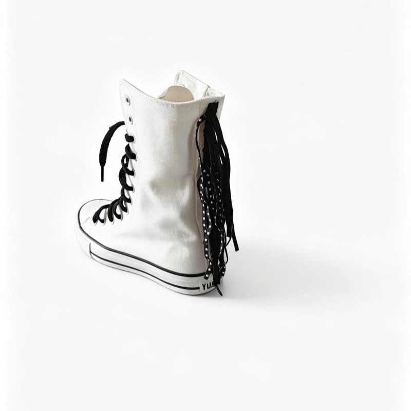 Canvas Shoes Woman New Medium  – обзор и цена Sewing Front Zipper