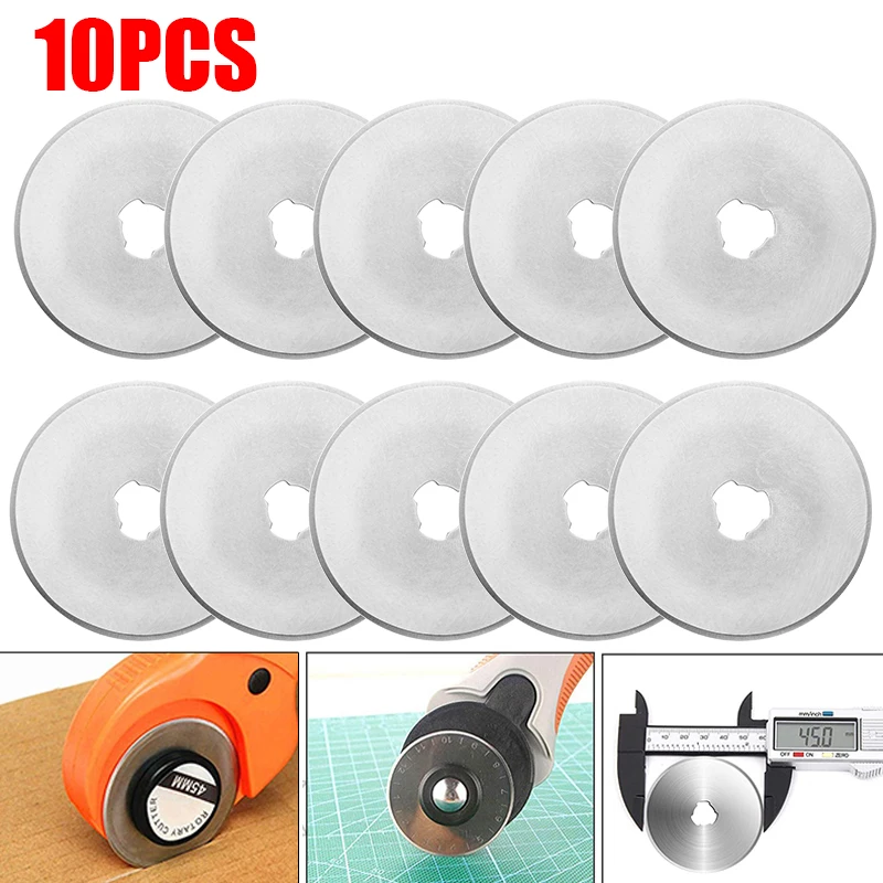 10pcs Rotary Cutter Blades Cir – обзор и цена Rotary Cutter Fabric