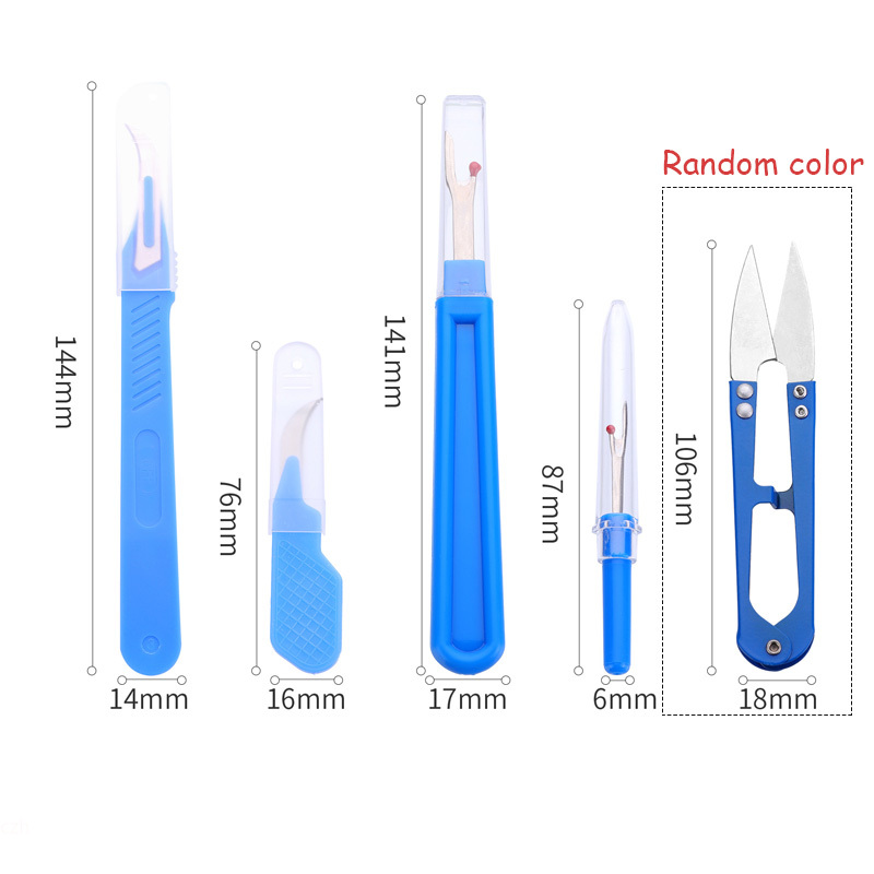 5Pcs Blue Sewing Ripper Kit wi – обзор и цена Sewing Kit