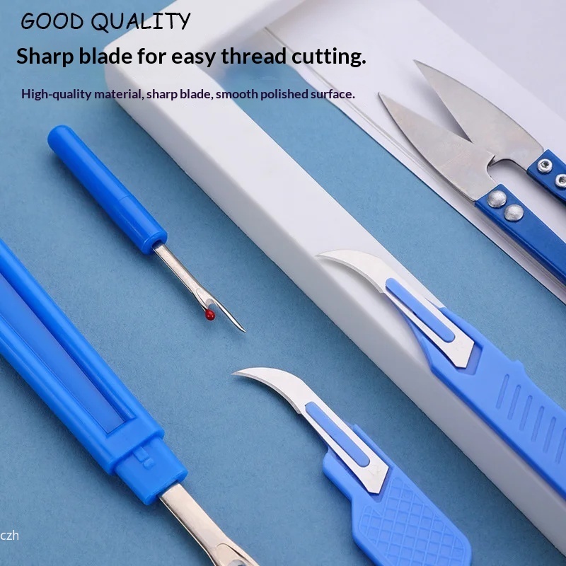 5Pcs Blue Sewing Ripper Kit wi – обзор и цена Sewing Kit