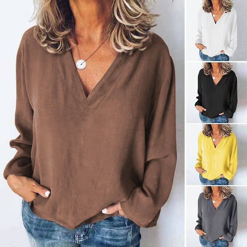 Women's Stitching Shirt Loose  – обзор и цена Sewing V
