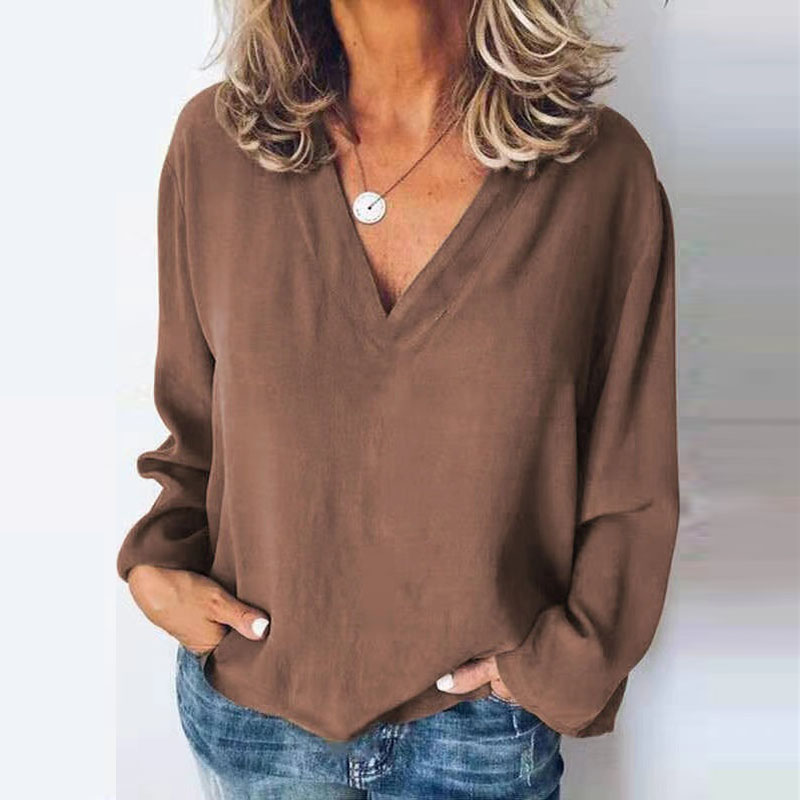 Women's Stitching Shirt Loose  – обзор и цена Sewing V