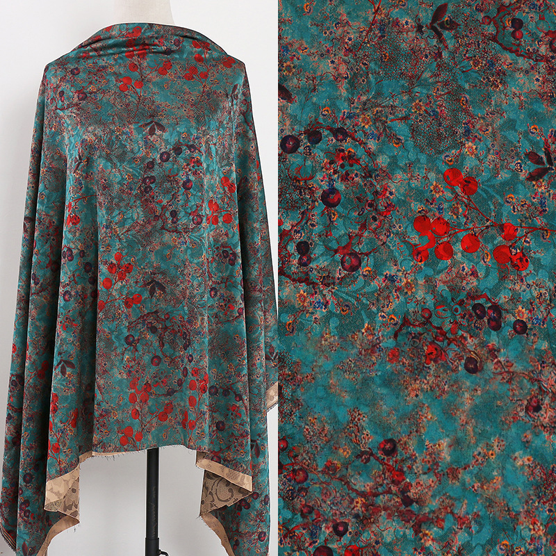 1m Floral Printed Fabric Imita – обзор и цена Sewing Fabric