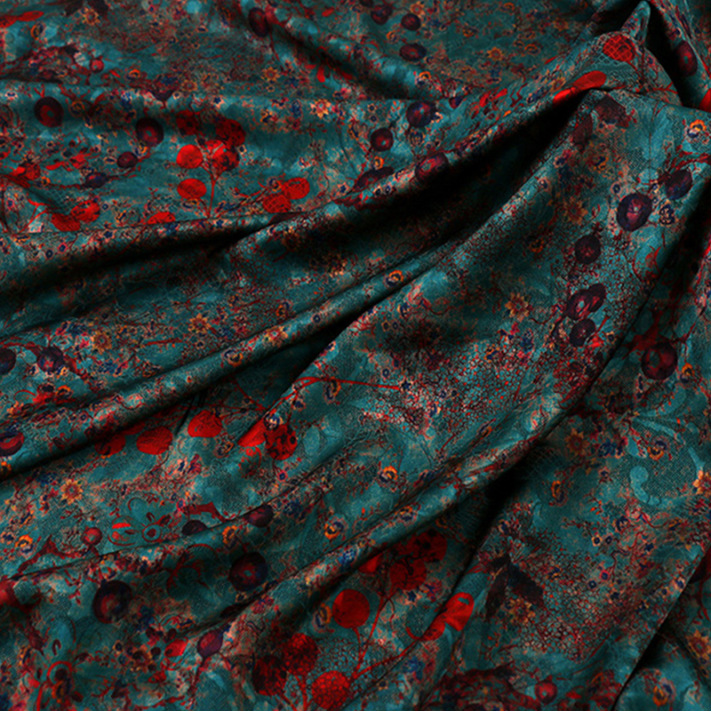 1m Floral Printed Fabric Imita – обзор и цена Sewing Fabric