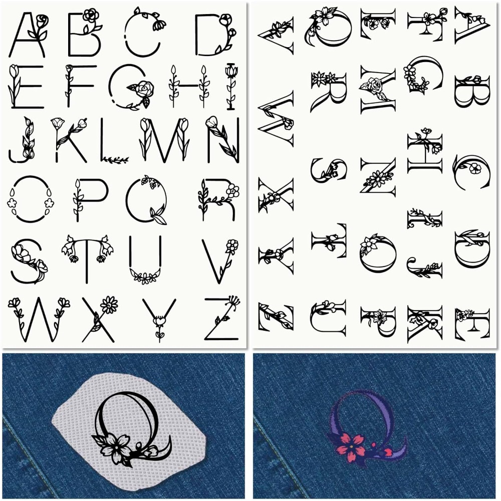 Letter A-Z Water Soluble Embro – обзор и цена Sewing Kit