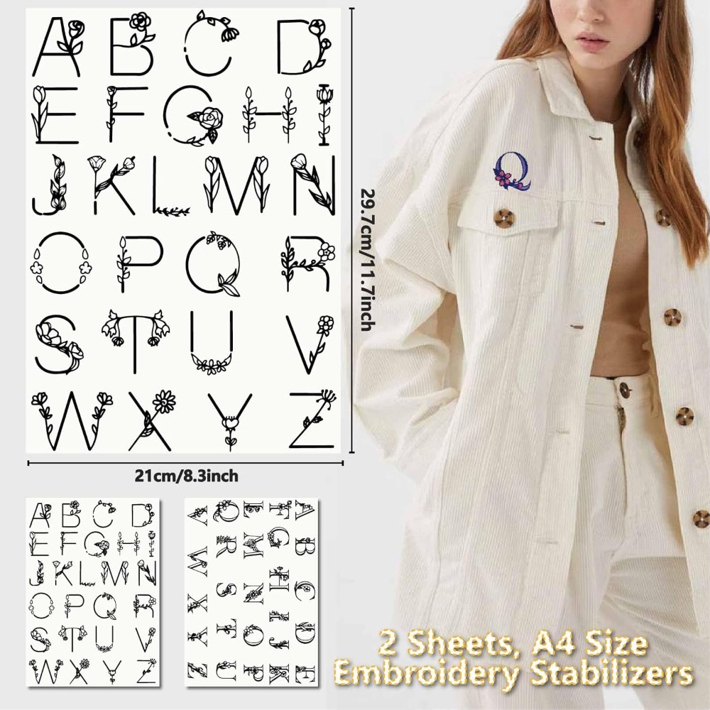 Letter A-Z Water Soluble Embro – обзор и цена Sewing Kit