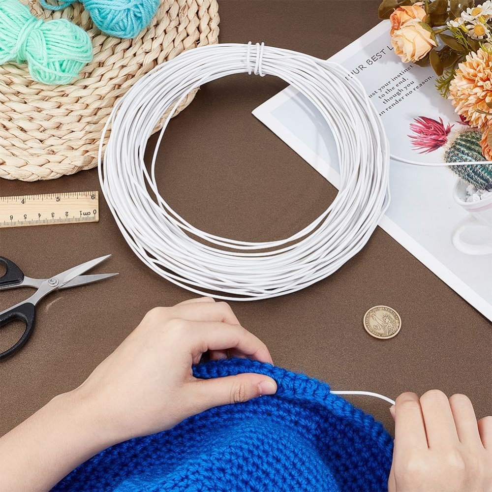 30m White Millinery Wire 2mm D – обзор и цена Sewing Kit