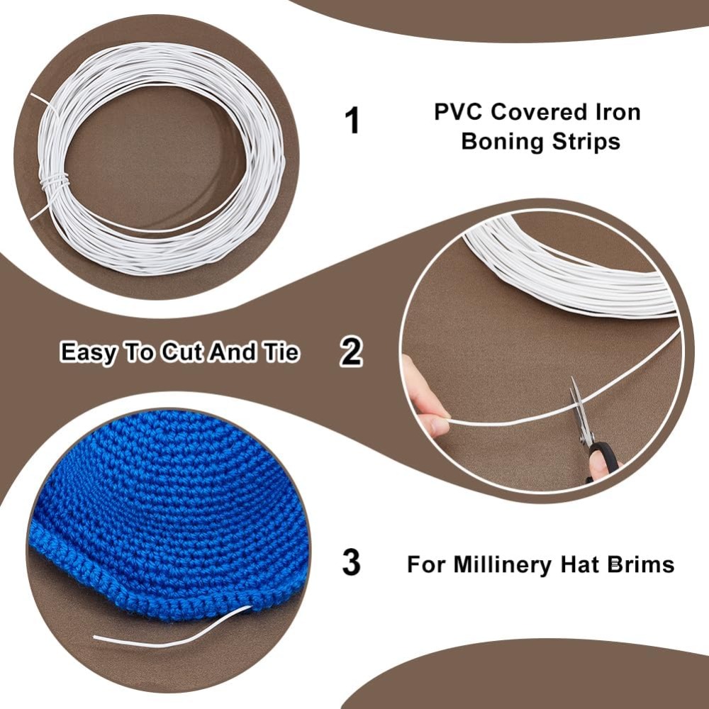 30m White Millinery Wire 2mm D – обзор и цена Sewing Kit
