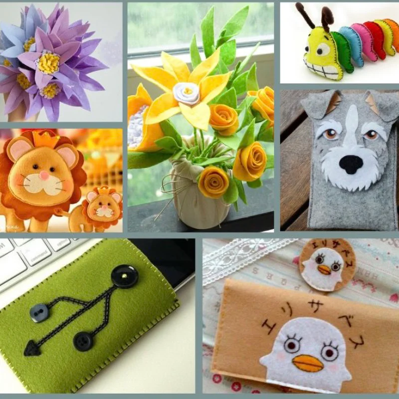 Felt Fabric Sheets Assorted Co – обзор и цена Is Sewing A Textile Craft