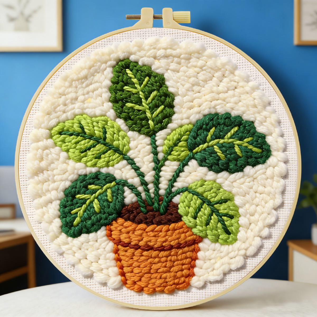 20X20CM/7.87inch Leaves Punch  – обзор и цена Sewing Textile Art