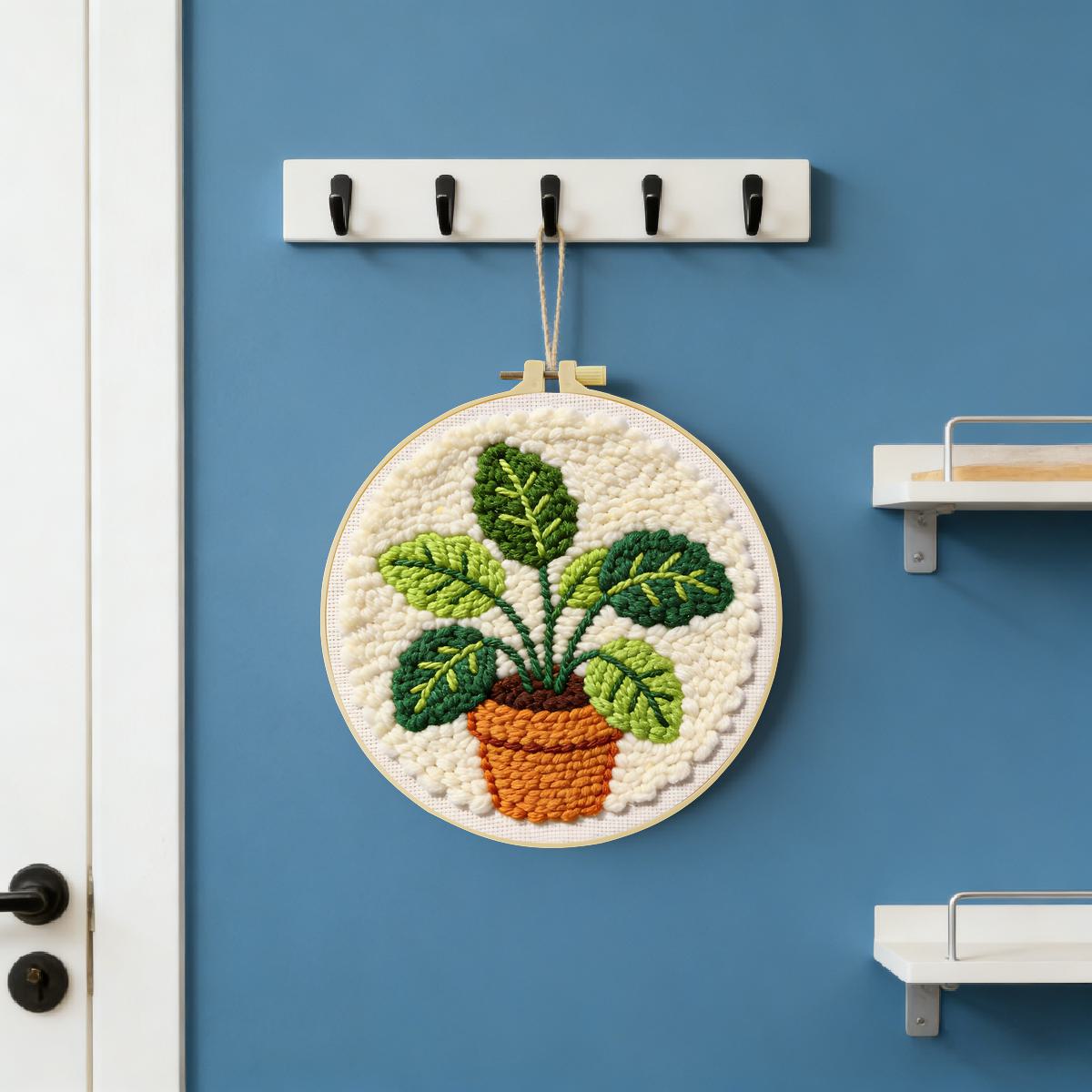 20X20CM/7.87inch Leaves Punch  – обзор и цена Sewing Textile Art
