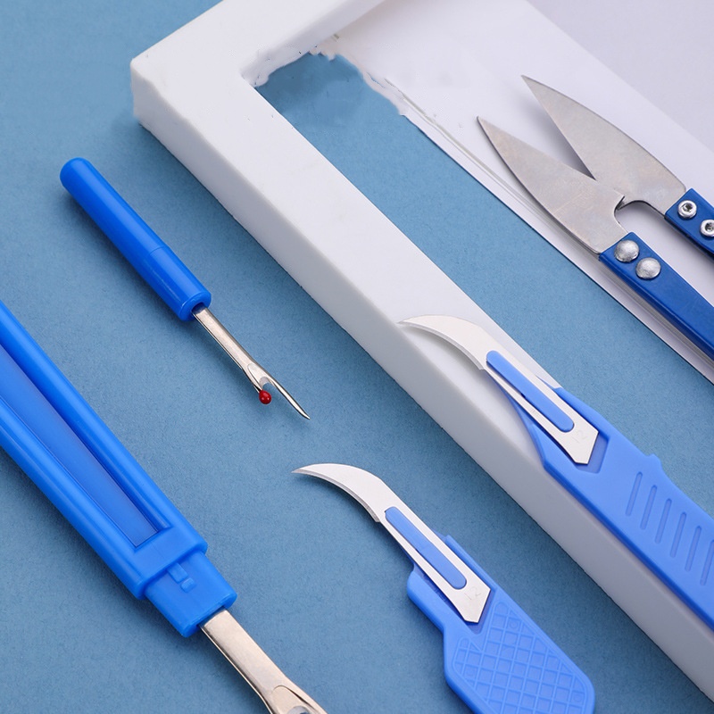 5 Pieces Of Blue Sewing Tear M – обзор и цена Sewing Kit
