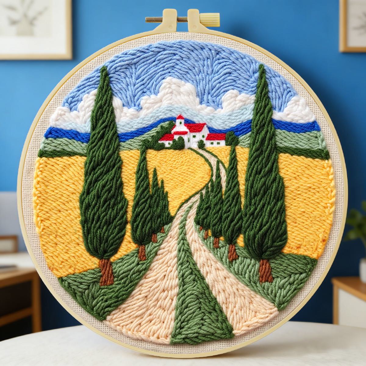 20X20CM/7.87inch Field Punch N – обзор и цена Sewing Textile Art