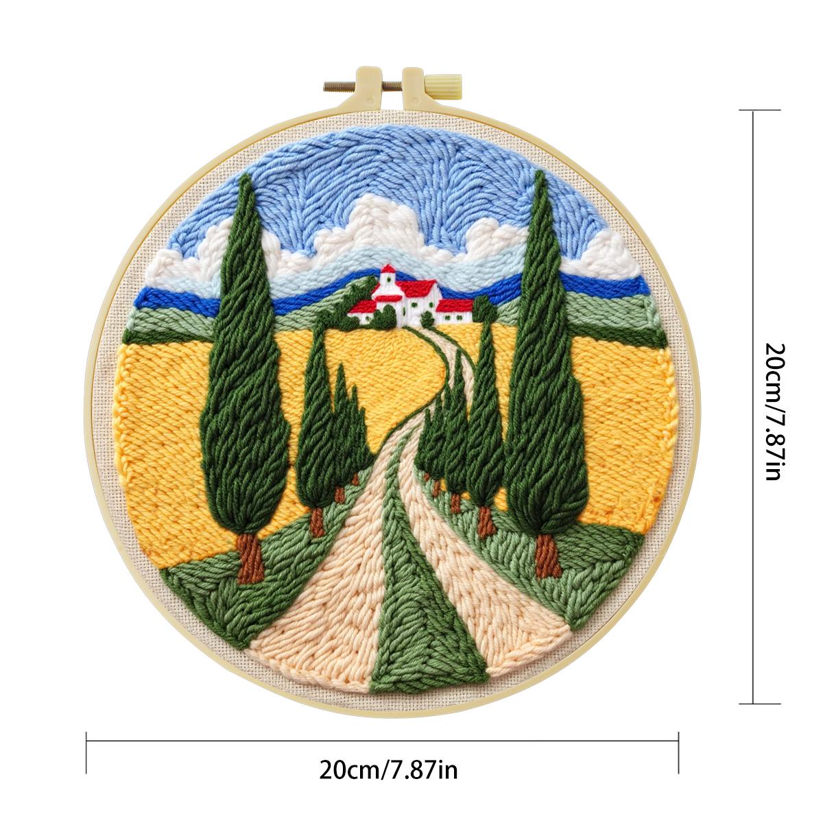 20X20CM/7.87inch Field Punch N – обзор и цена Sewing Textile Art