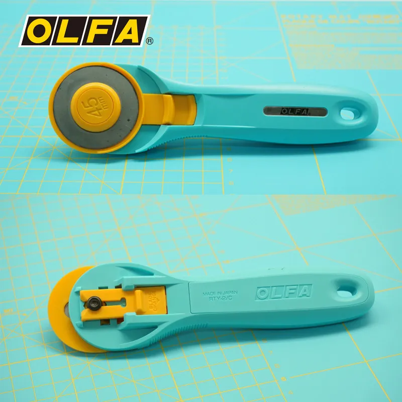 Olfa RTY-2/C 45mm Rotary Pinkl – обзор и цена Rotary Cutter Fabric