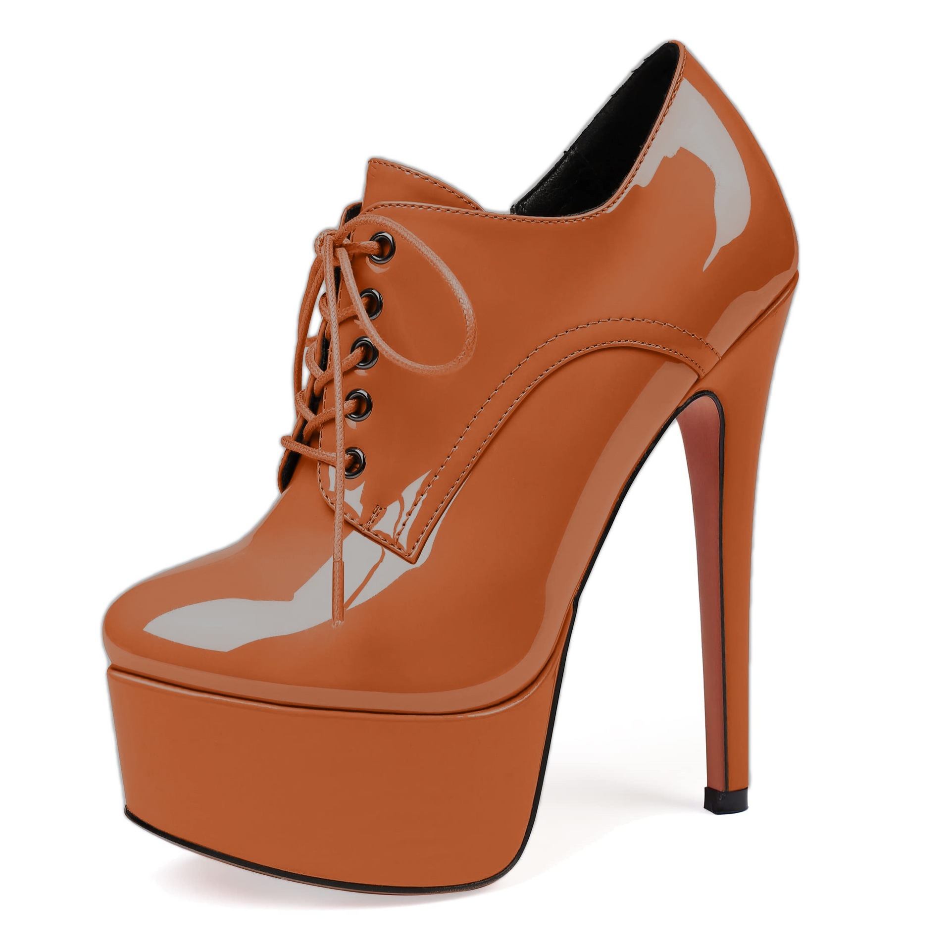 2025 Women's High Heel Platfor – обзор и цена Sewing Front Zipper