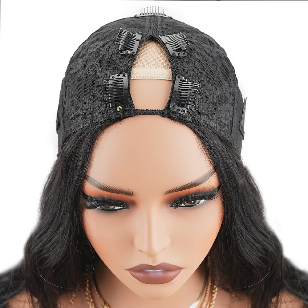 V Part Wig Human Hair Body Wav – обзор и цена Sewing V