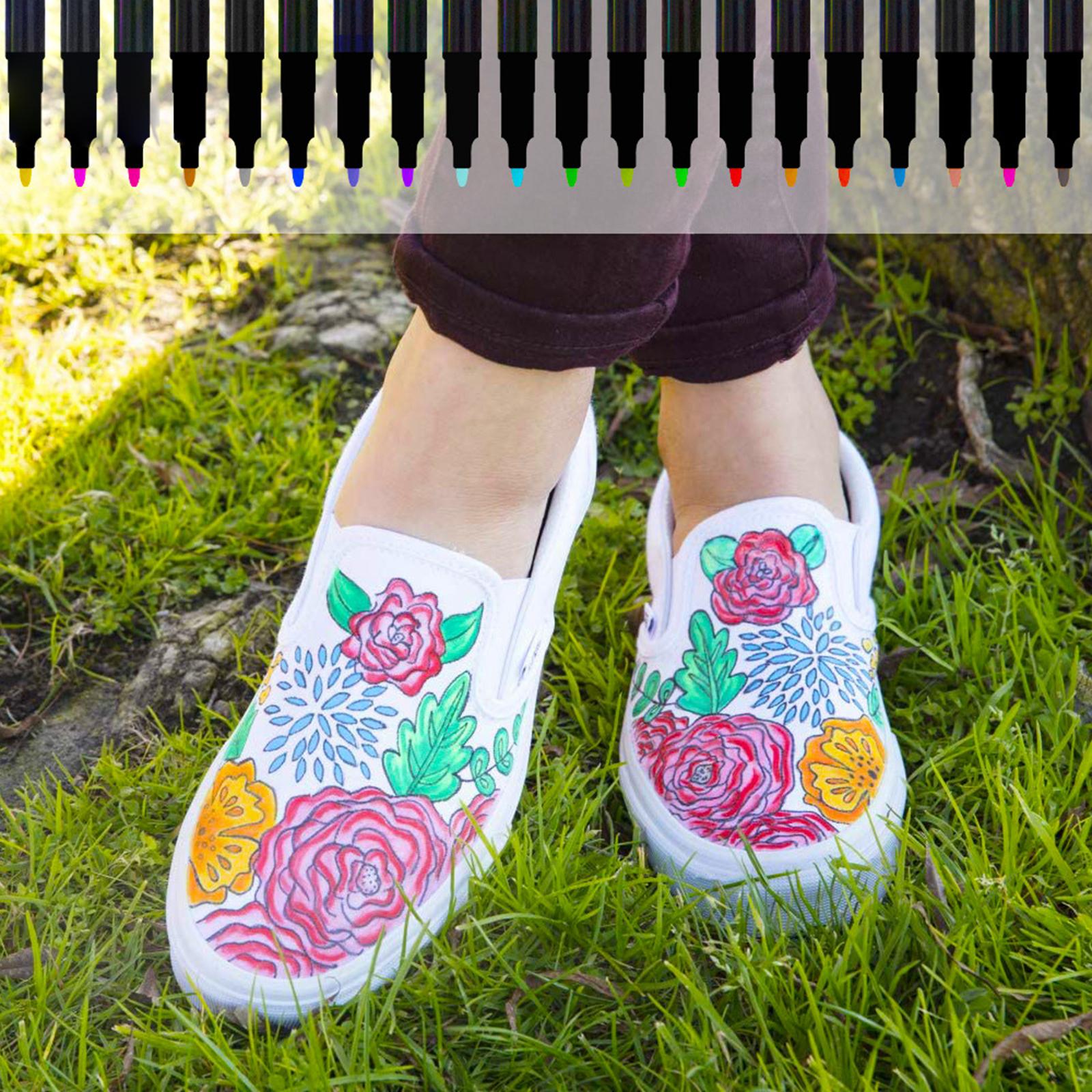 Colorful Fabric Markers Pens P – обзор и цена Sewing Textile Art