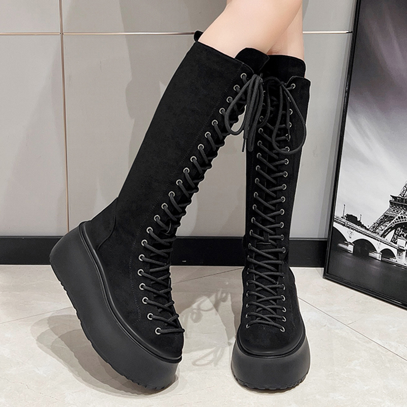 8CM Fashion Wedge-heeled Tasse – обзор и цена Sewing Latex