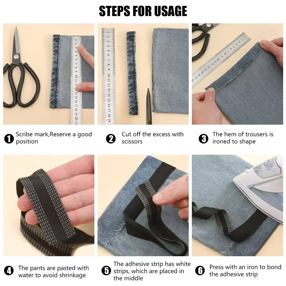 78.74inch Pants Edge Shorten S – обзор и цена Interfacing Iron On