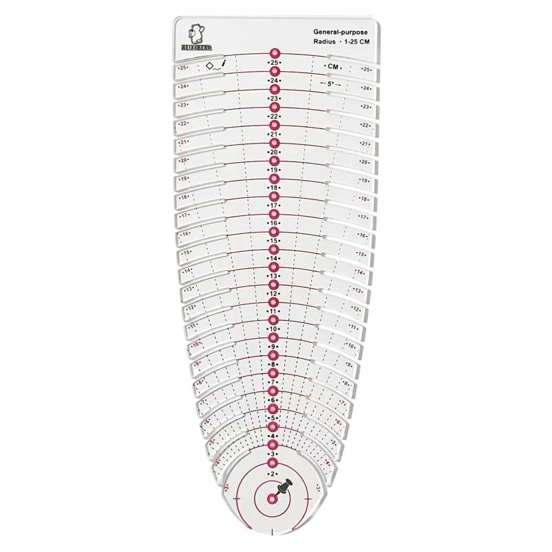 39BB Clear Scale Acrylic Measu – обзор и цена Sewing Textile Art