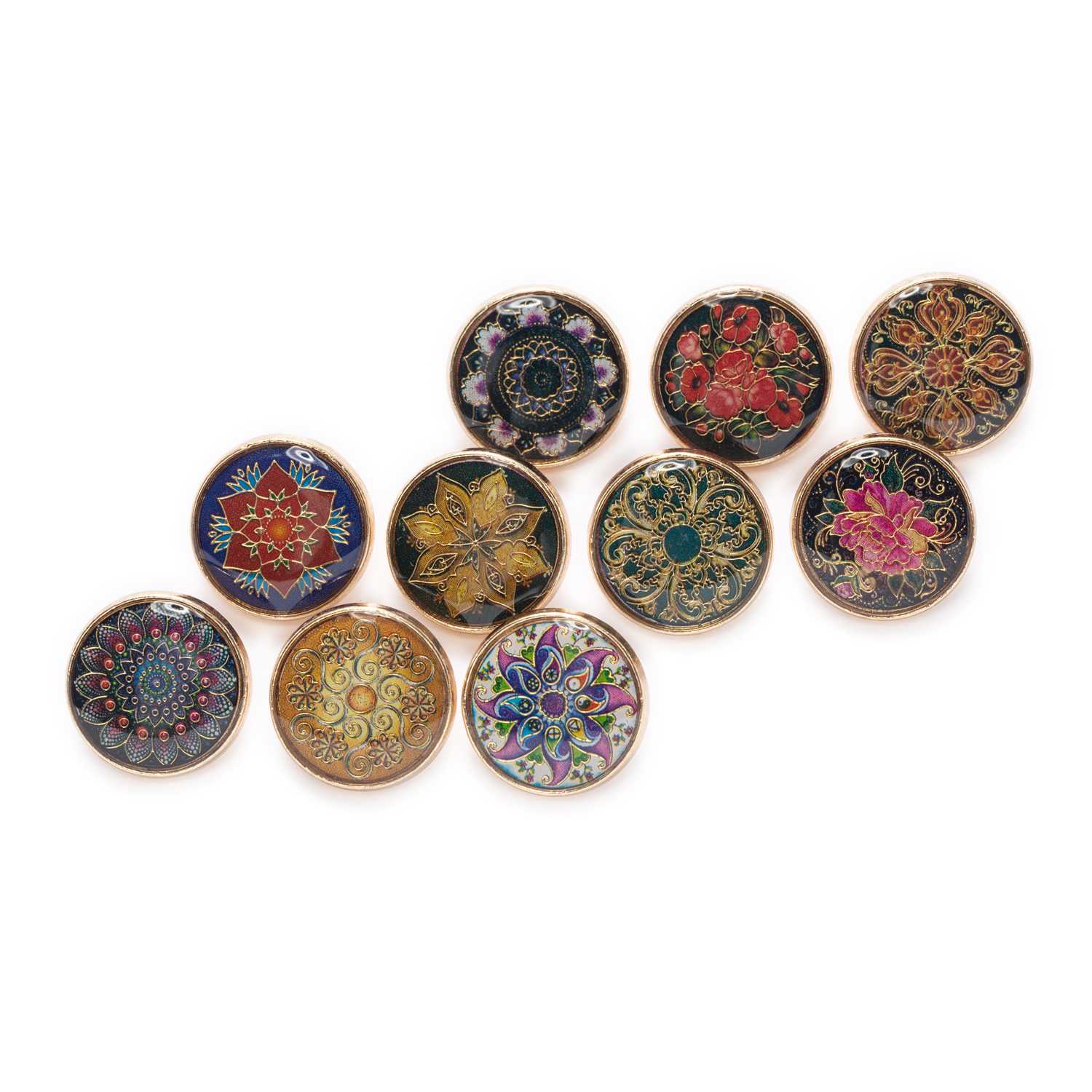 5pcs Retro Gold Wire Flower Ro – обзор и цена Button Hole Cutter