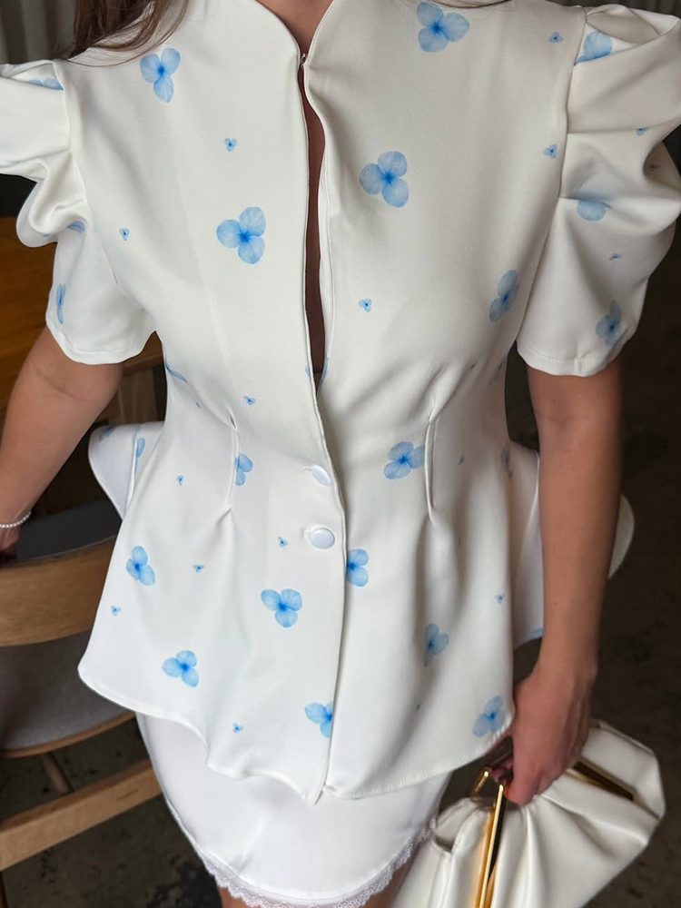 Elegant Satin Floral Print Wom – обзор и цена Sewing V