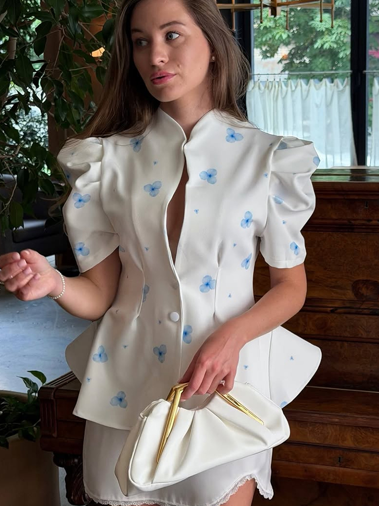 Elegant Satin Floral Print Wom – обзор и цена Sewing V