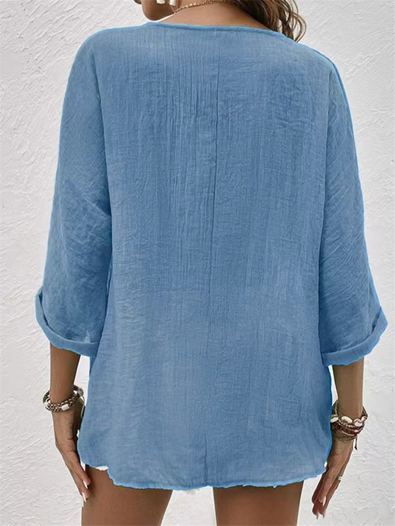 Elegant Buttons Solid Blouse S – обзор и цена Sewing V