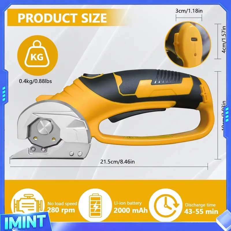 2000mAh Cordless Electric Scis – обзор и цена Rotary Cutter Fabric