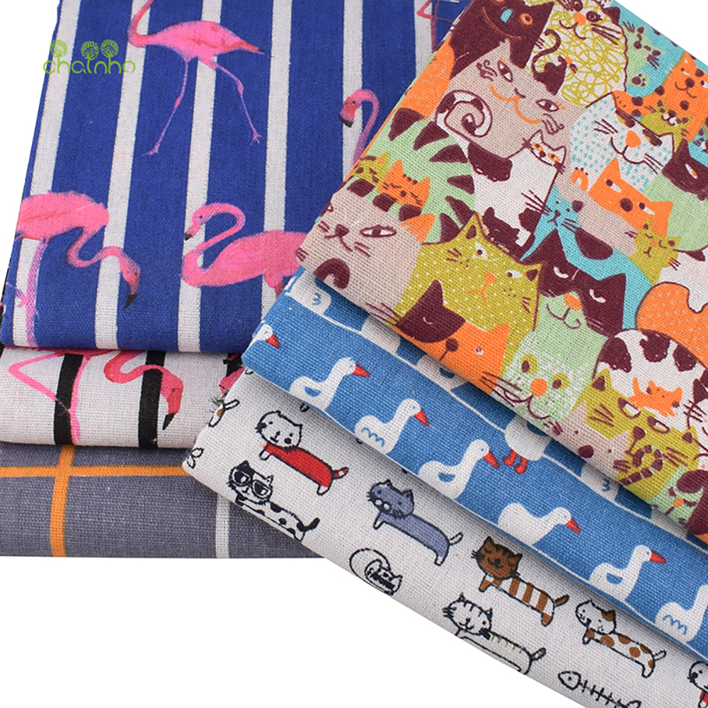 Chainho,Printed Cotton Linen F – обзор и цена Sewing Geotextile Fabric