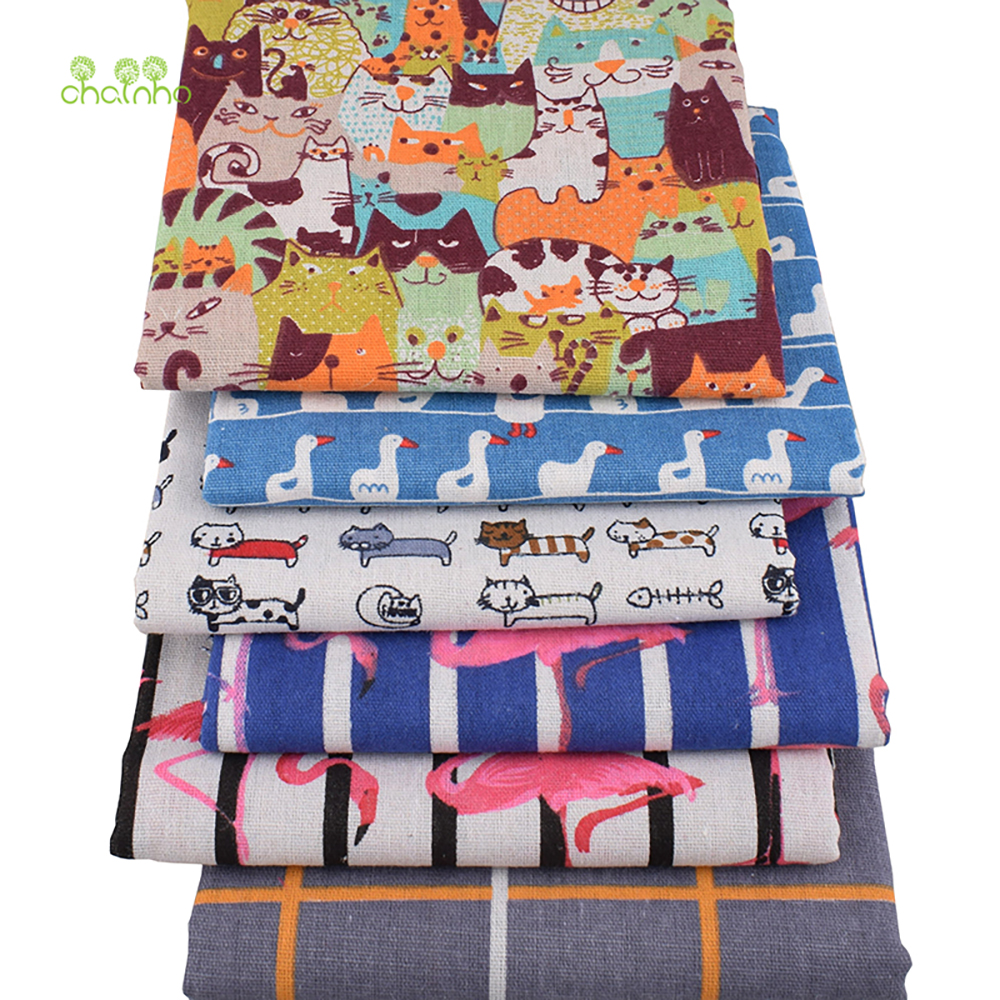 Chainho,Printed Cotton Linen F – обзор и цена Sewing Geotextile Fabric