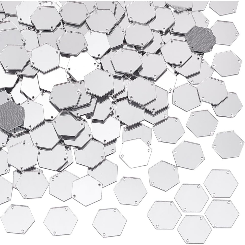200pcs Hexagon Sew on Mirrors  – обзор и цена Sewing Kit