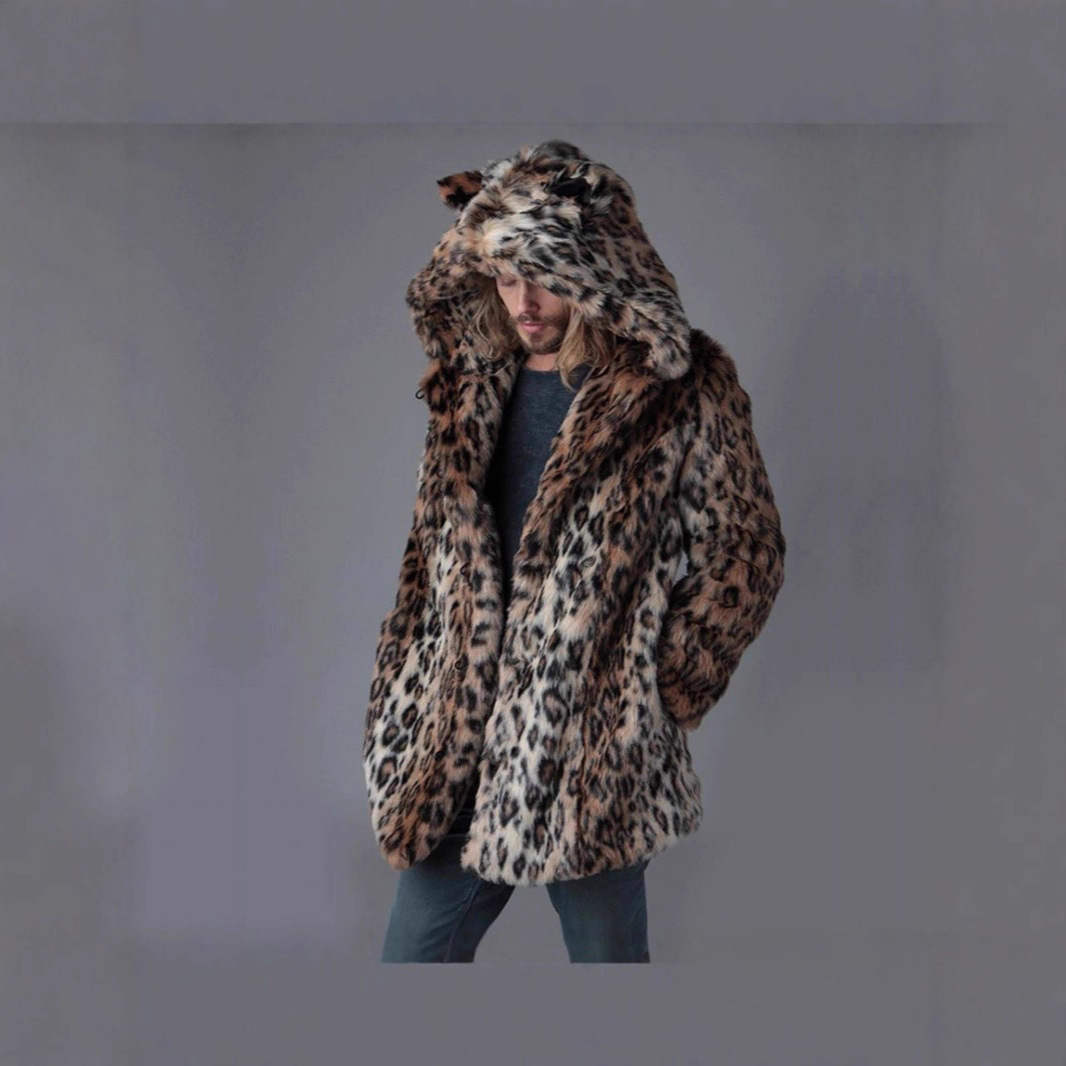 Men Faux Fur Jacket Winter Coa – обзор и цена Sewing V