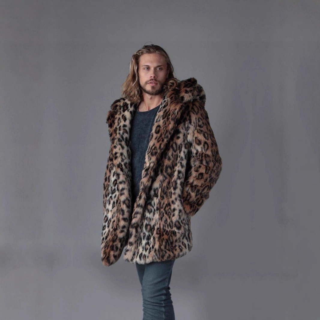 Men Faux Fur Jacket Winter Coa – обзор и цена Sewing V