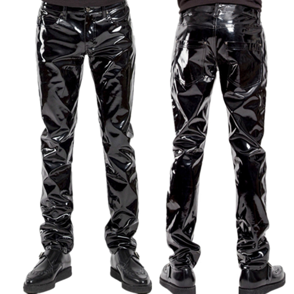 Shiny PVC Latex Trousers Men M – обзор и цена Sewing Latex