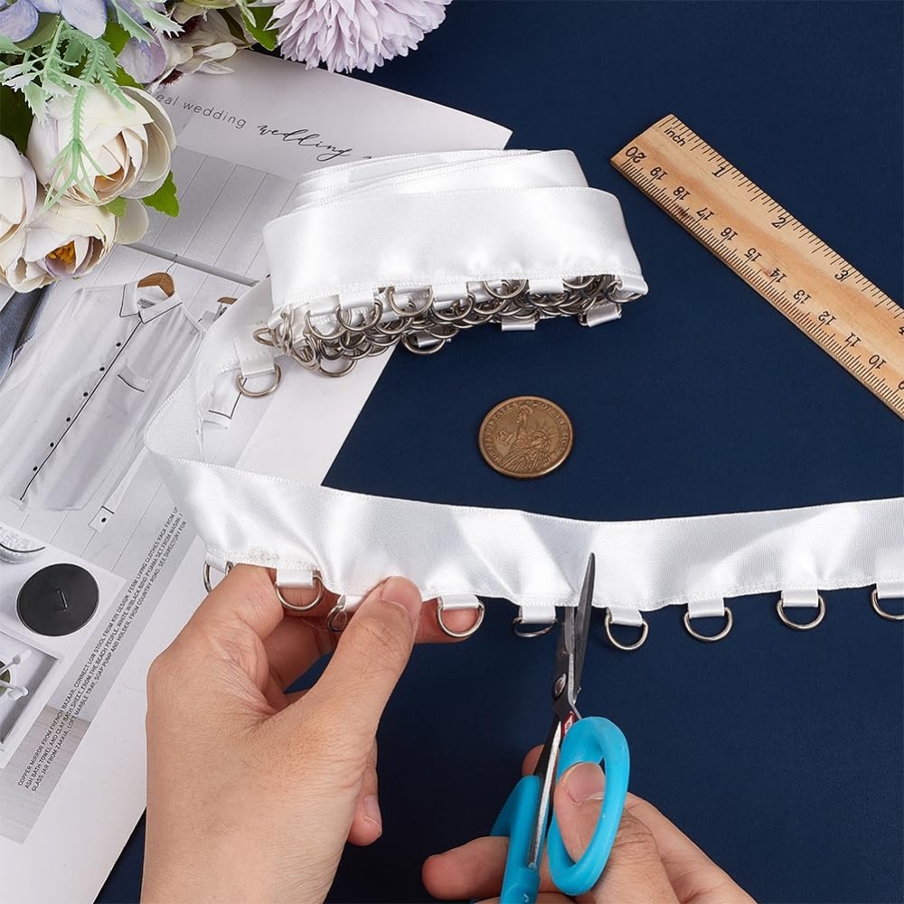 4 Yards White Grommet Trim wit – обзор и цена Sewing Kit