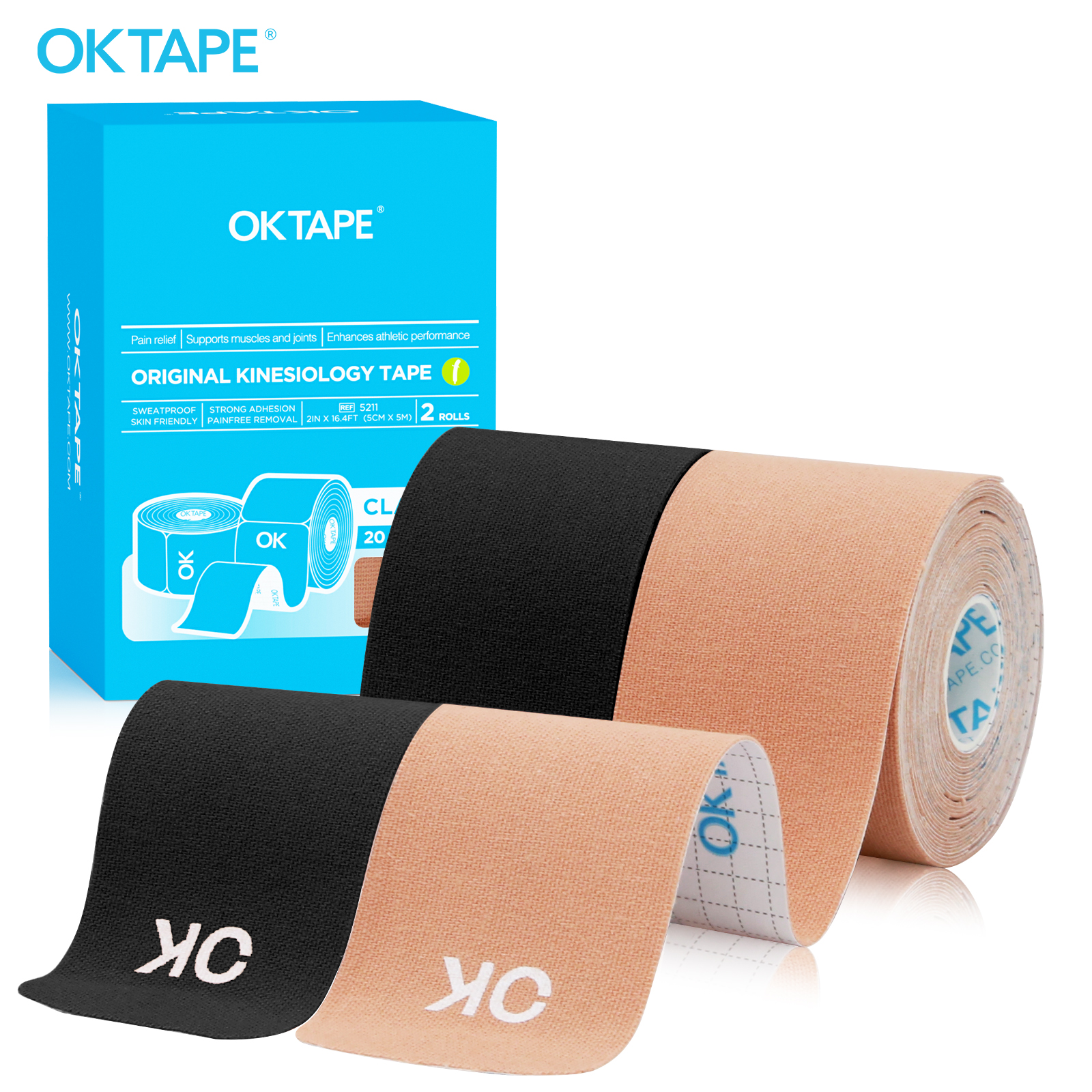 2 Rolls OK TAPE Updated Kinesi – обзор и цена Sewing Latex