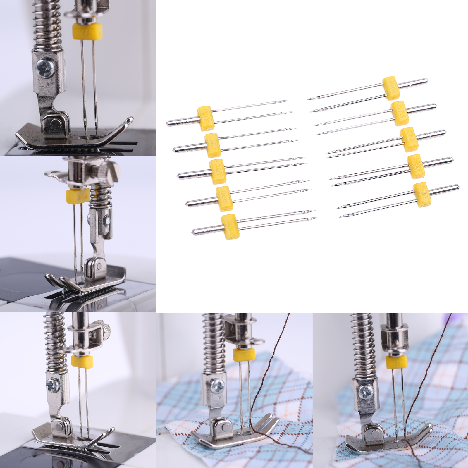 10 Pcs Twin Needles Double Twi – обзор и цена Twin Needle Stretch