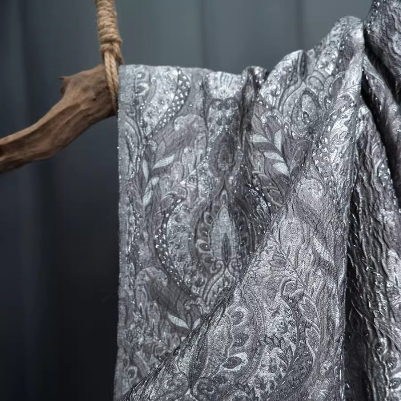 Gray Court Style Shiny Jacquar – обзор и цена Is Sewing A Textile Craft