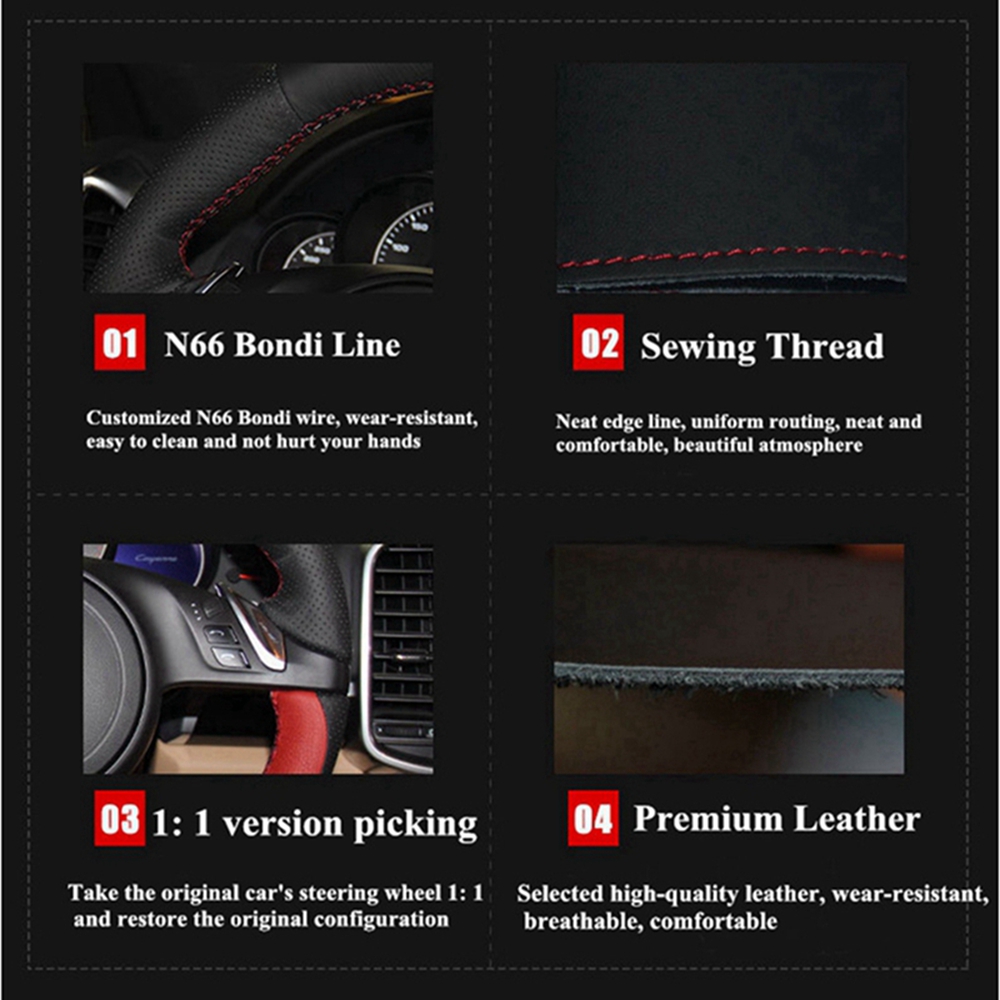 Customized Car Steering Wheel  – обзор и цена Sewing Gt