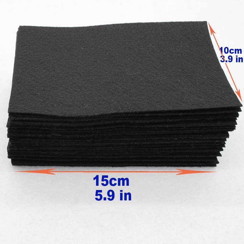 40 Pcs/Lot 10*15cm Black Felt  – обзор и цена Is Sewing A Textile Craft